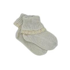 Li + Me - Knit Socks - Cream-Socks + Tights-1-3M-Posh Baby