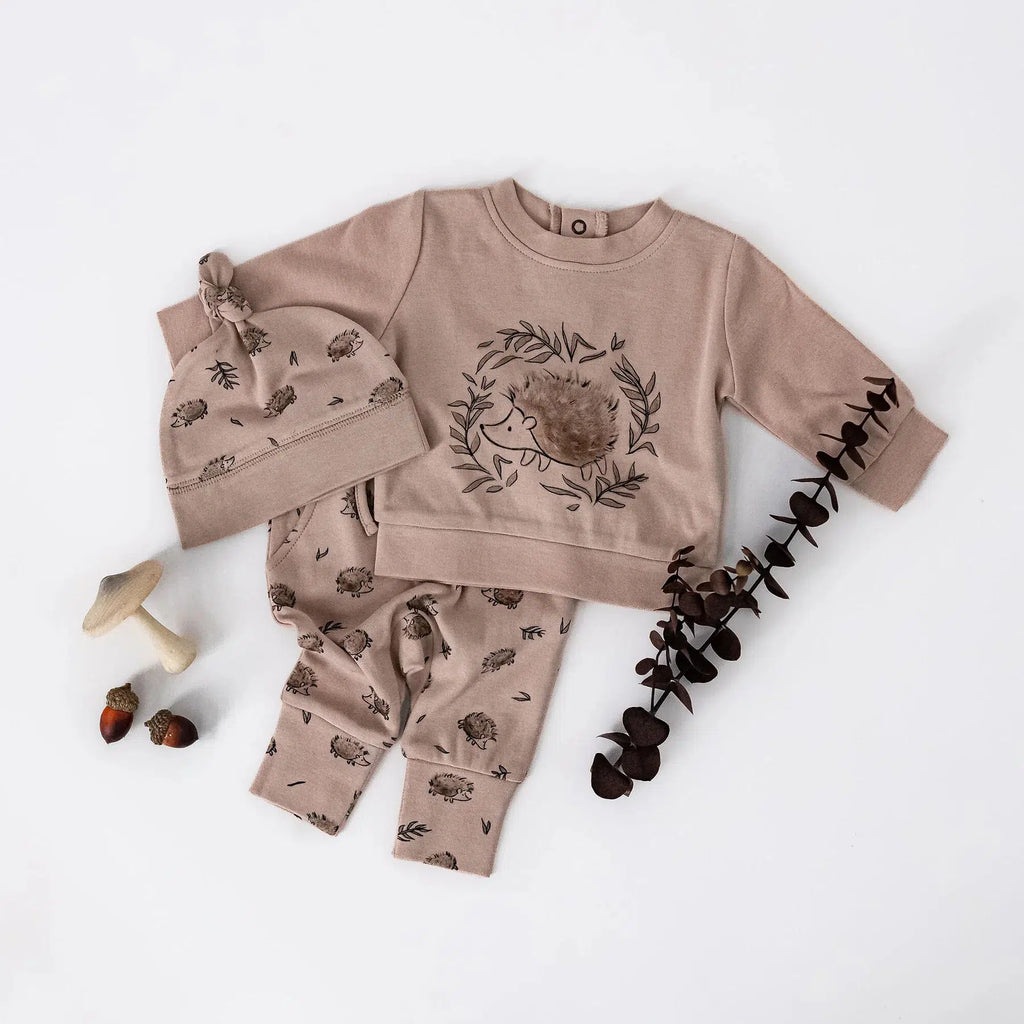 Lovedbaby - Organic Sweatshirt + Jogger Set - Prickles-Sets-6-9M-Posh Baby