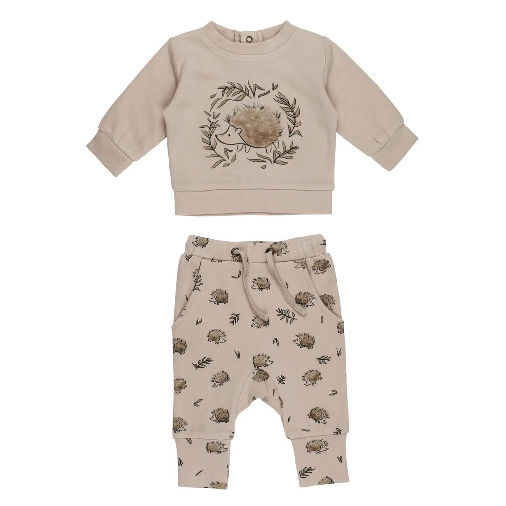 Lovedbaby - Organic Sweatshirt + Jogger Set - Prickles-Sets-6-9M-Posh Baby