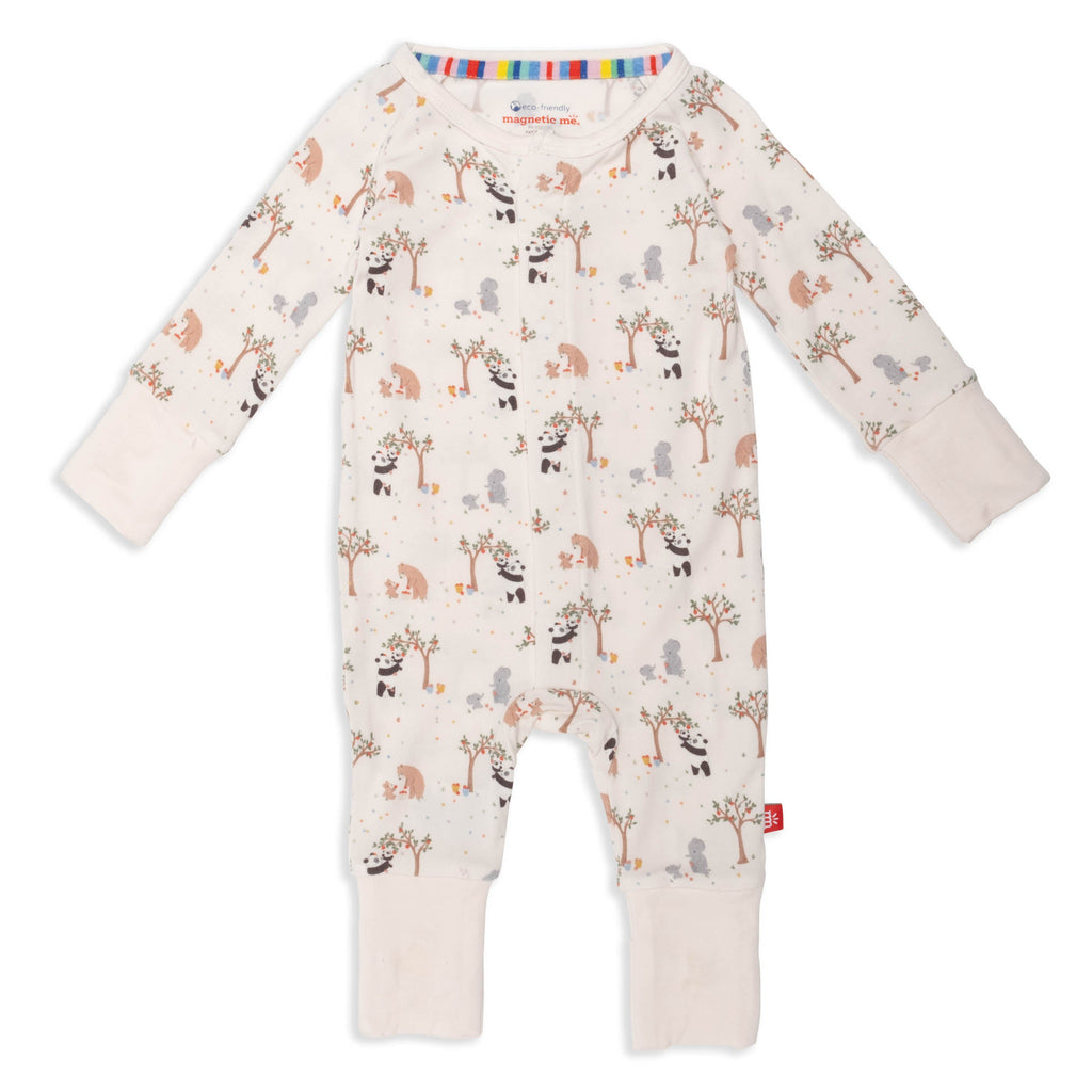 Magnetic Me - Coverall - Family Tree-Footies + Rompers (Basic)-Newborn-Posh Baby