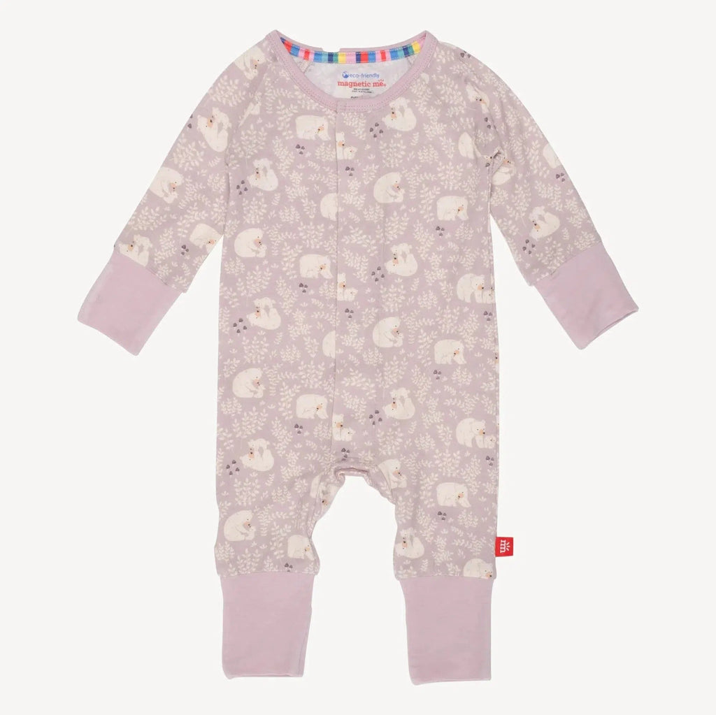 Magnetic Me - Modal Convertible Coverall - Cuddle Club-Footies + Rompers (Basic)-Newborn-Posh Baby