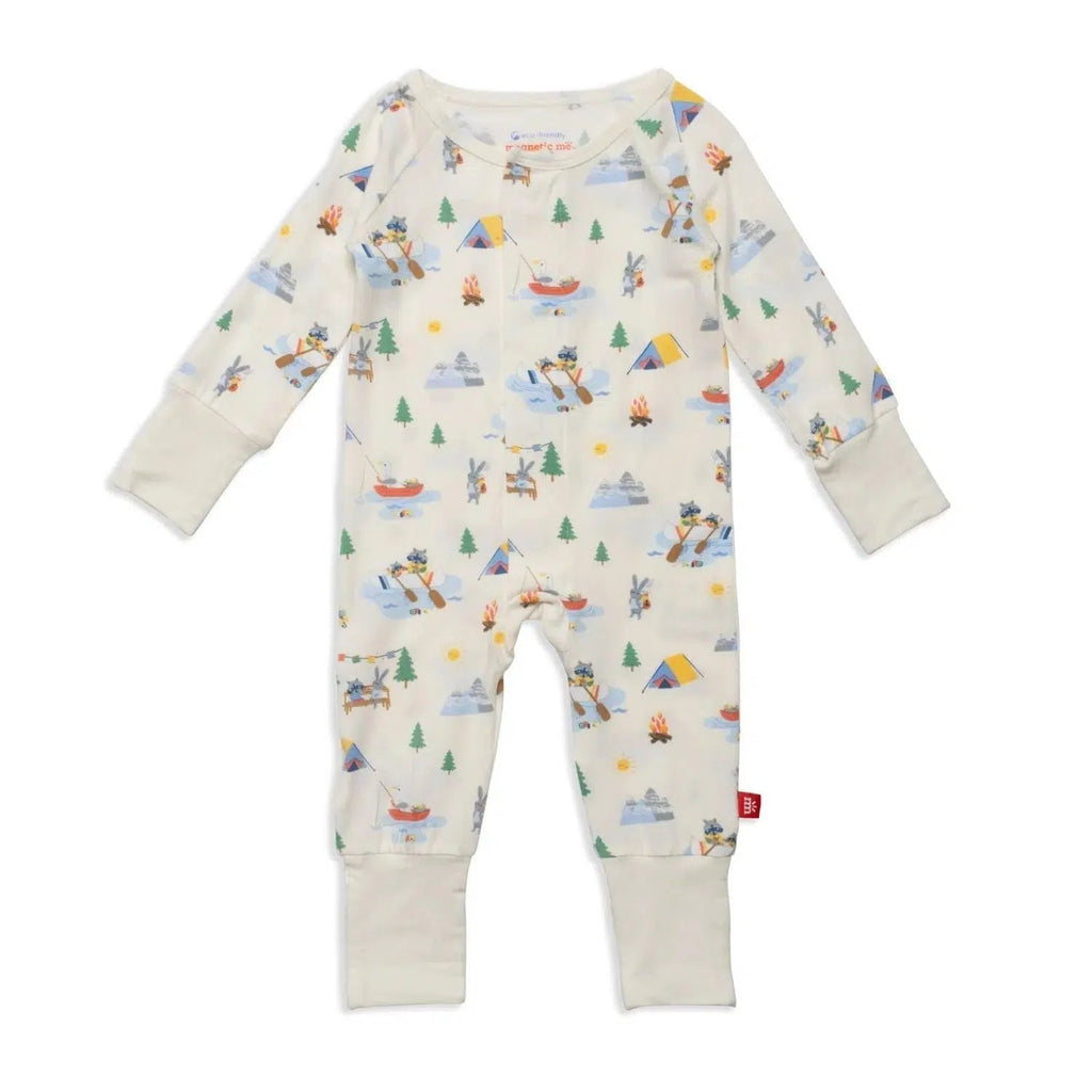 Magnetic Me - Modal Convertible Coverall - Lake You A Lot-Footies + Rompers (Basic)-9-12M-Posh Baby