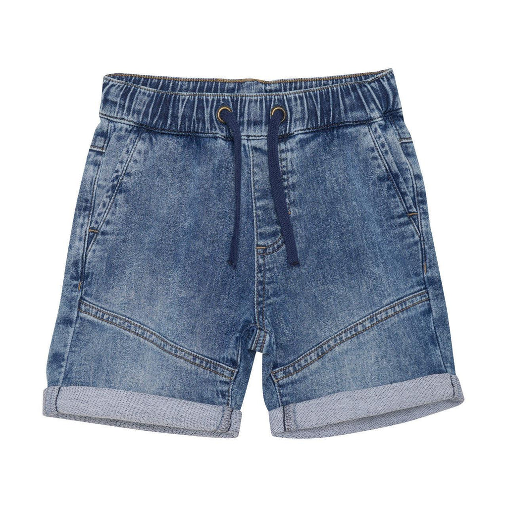 Minymo - Denim Shorts - Medium Wash-Bottoms-3T-Posh Baby