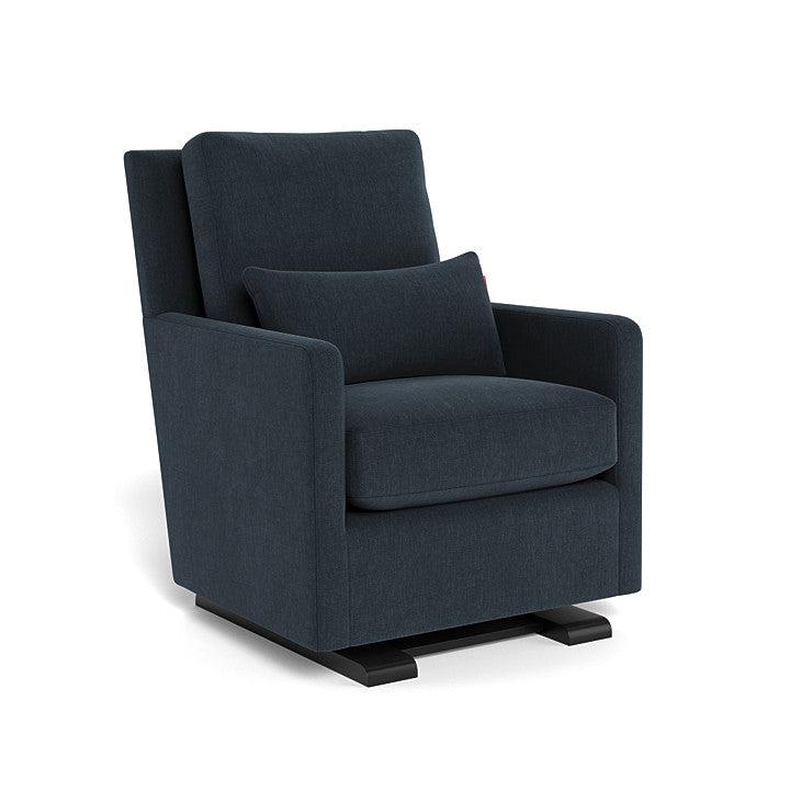 Monte Design - Como Glider - Espresso Base-Chairs-Deep Navy Heathered-Posh Baby