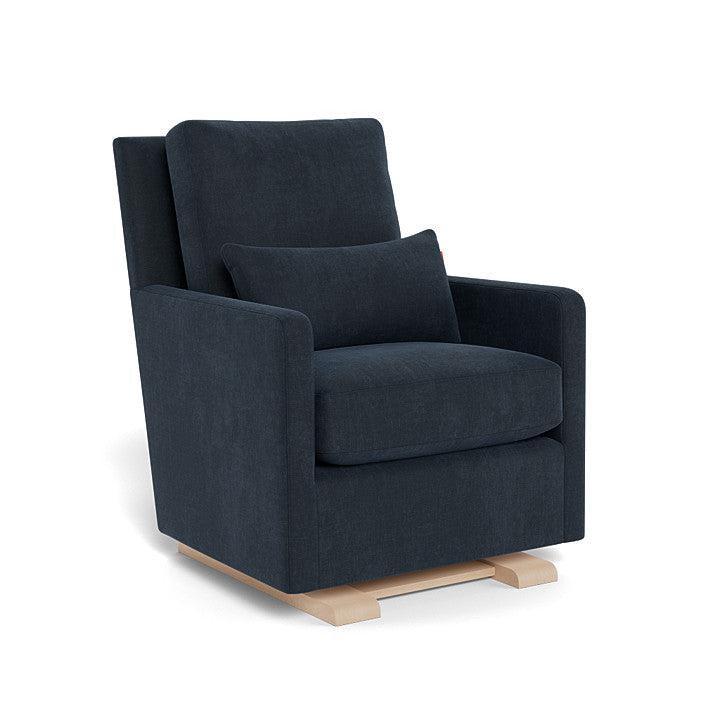 Monte Design - Como Glider - Maple Base-Chairs-Deep Navy Heathered-Posh Baby