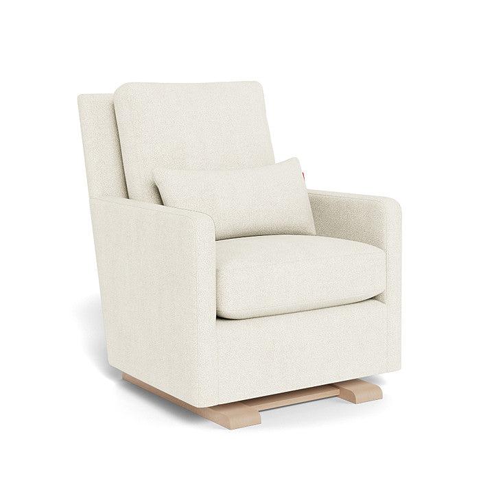 Monte Design - Como Glider - Maple Base-Chairs-Ivory Boucle-Posh Baby