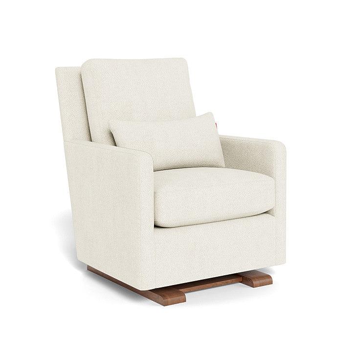 Monte Design - Como Glider - Walnut Base-Chairs-Ivory Boucle-Posh Baby