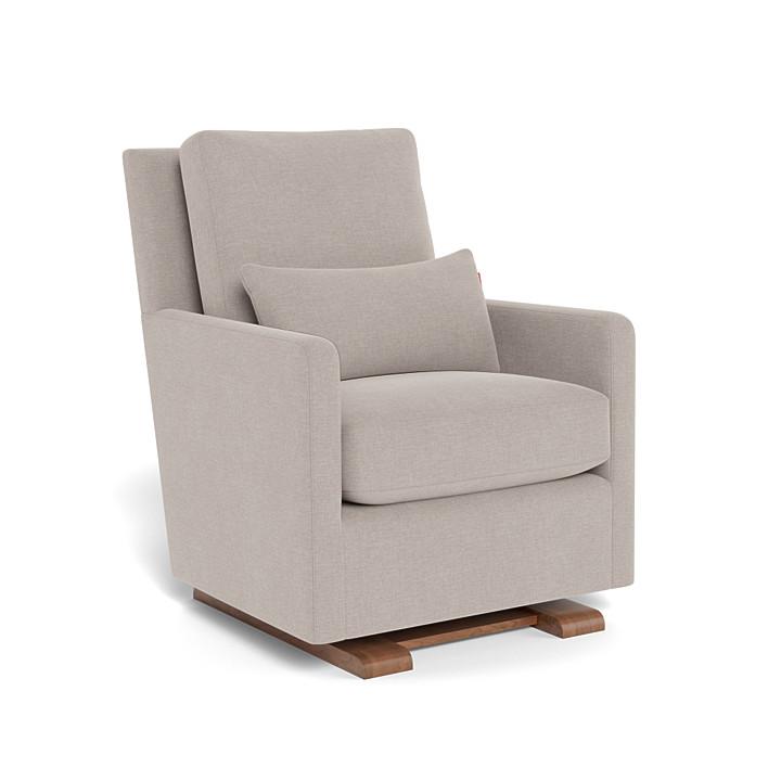 Monte Design - Como Glider - Walnut Base-Chairs-Sand Heathered-Posh Baby