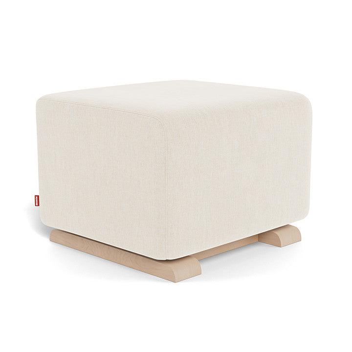 Monte Design - Gliding Ottoman - Maple Base-Ottomans-Dune Heathered-Posh Baby