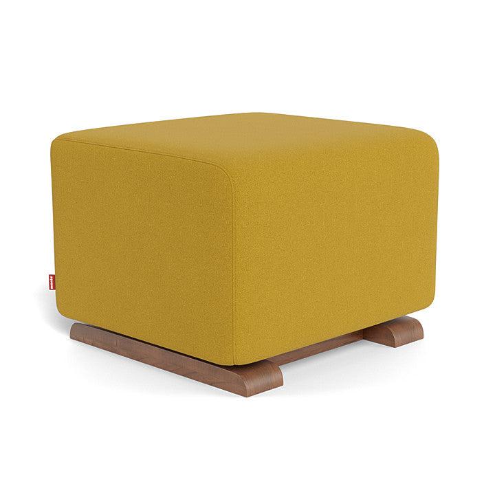 Monte Design - Gliding Ottoman - Walnut Base-Ottomans-Saffron Felt-Posh Baby