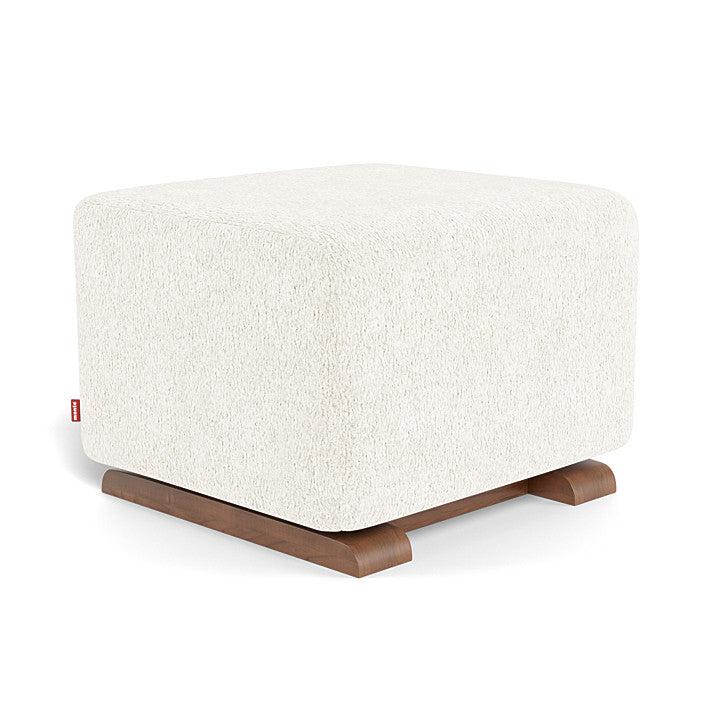 Monte Design - Gliding Ottoman - Walnut Base-Ottomans-Sheepskin-Posh Baby