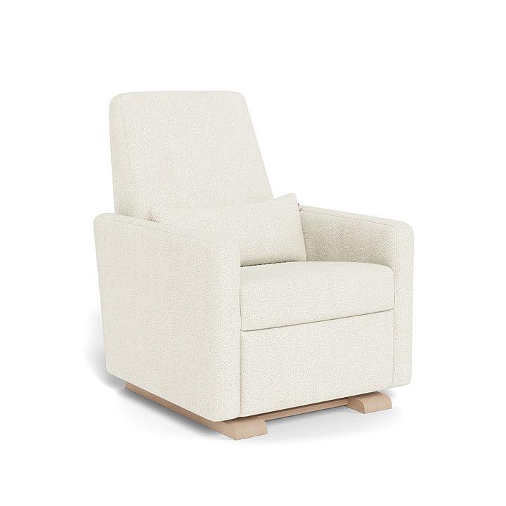 Monte Design - Grano Glider Recliner - Maple-Chairs-Ivory Boucle-Posh Baby