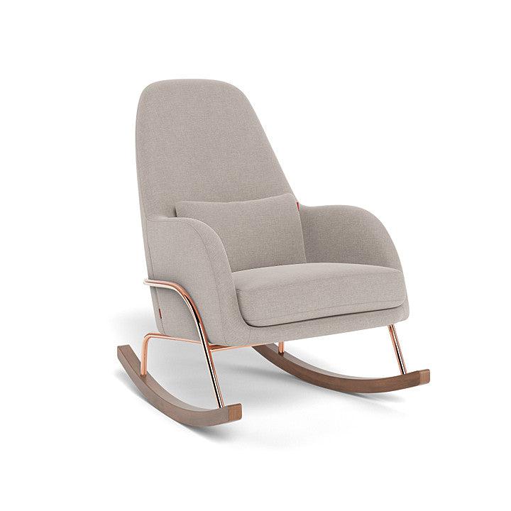 Monte Design - Jackson Rocker - Rose Gold Copper Base-Chairs-Sand Heathered-Posh Baby