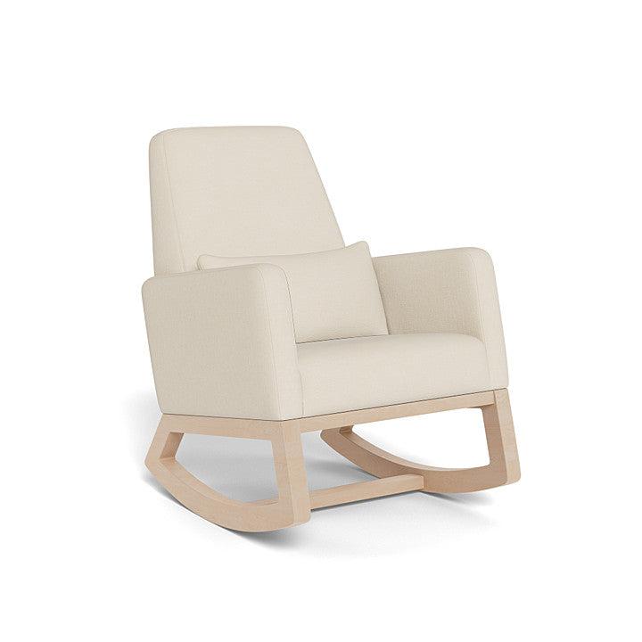 Monte Design - Joya Rocker - Clear Maple Base-Chairs-Coastal Cream Organic Cotton + Polyester-Posh Baby