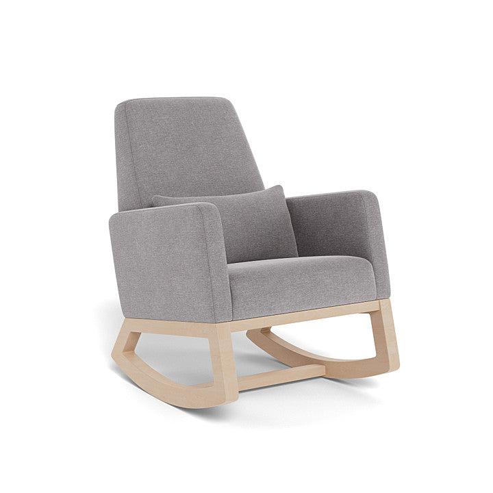 Monte Design - Joya Rocker - Clear Maple Base-Chairs-Pebble Grey Heathered-Posh Baby