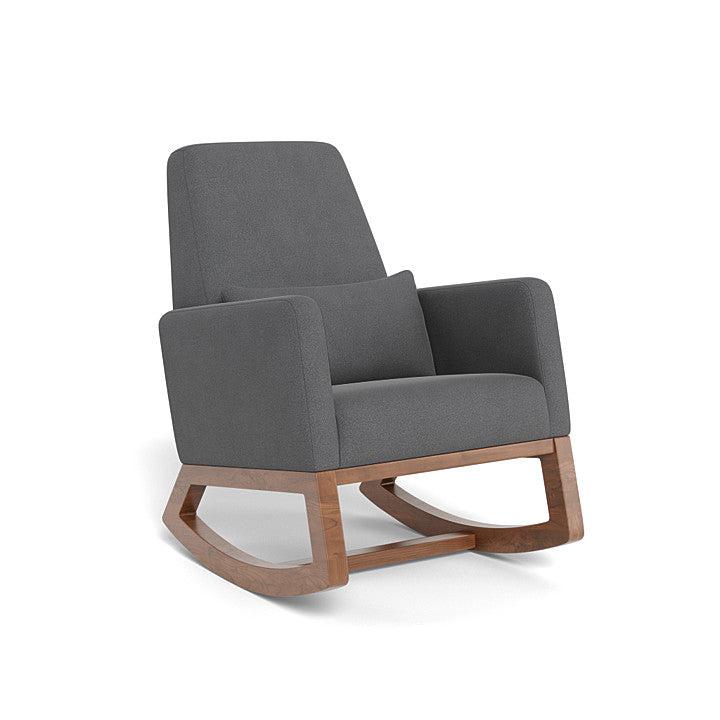 Monte Design - Joya Rocker - Walnut Base-Chairs-Graphite Felt-Posh Baby