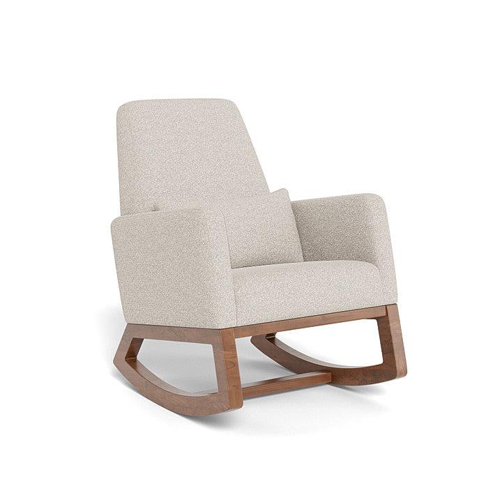 Monte Design - Joya Rocker - Walnut Base-Chairs-Greige Weave-Posh Baby