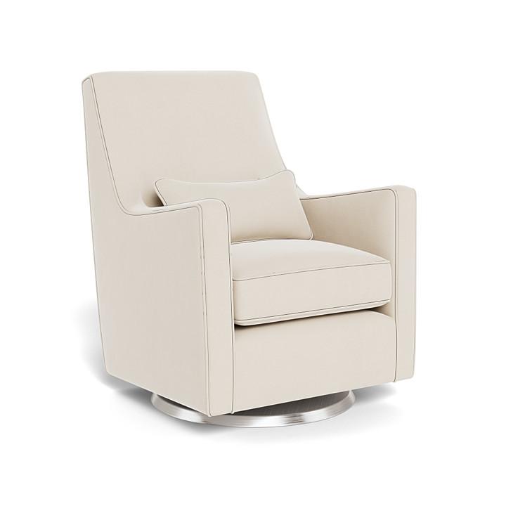Monte Design - Luca Glider - Brushed Steel Swivel Base-Chairs-Beach-Posh Baby