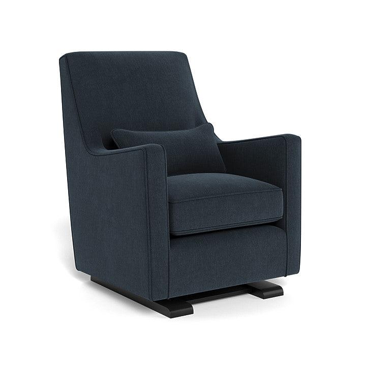 Monte Design - Luca Glider - Espresso Base-Chairs-Deep Navy Heathered-Posh Baby