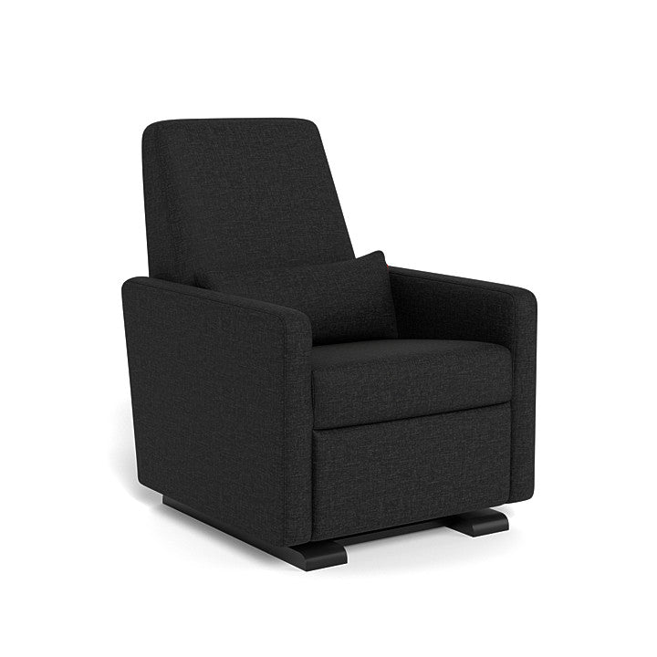 Monte Design - Motorized Grano Glider Recliner - Espresso Base-Chairs-Black-Posh Baby