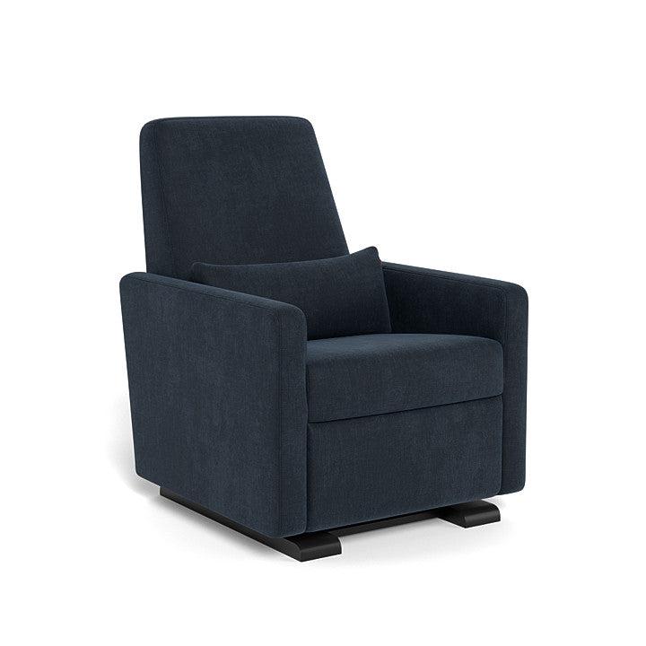 Monte Design - Motorized Grano Glider Recliner - Espresso Base-Chairs-Deep Navy-Posh Baby