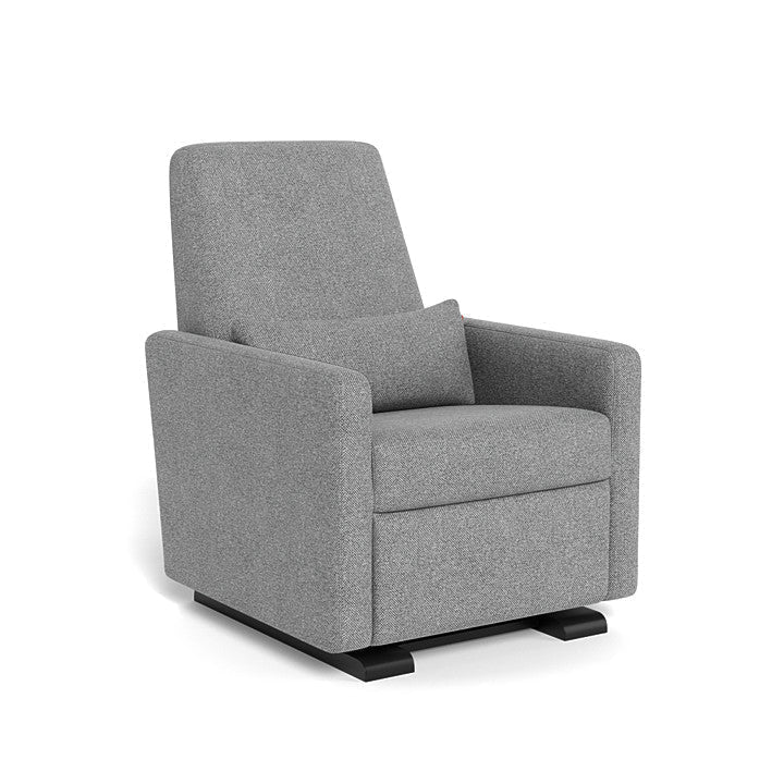 Monte Design - Motorized Grano Glider Recliner - Espresso Base-Chairs-Pepper Grey-Posh Baby