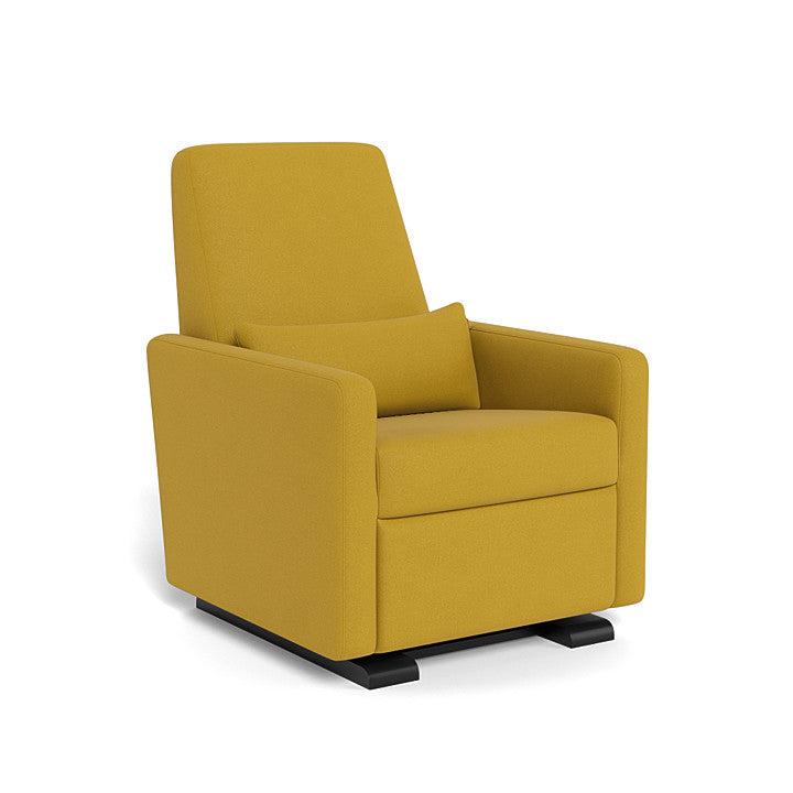 Monte Design - Motorized Grano Glider Recliner - Espresso Base-Chairs-Saffron Felt-Posh Baby