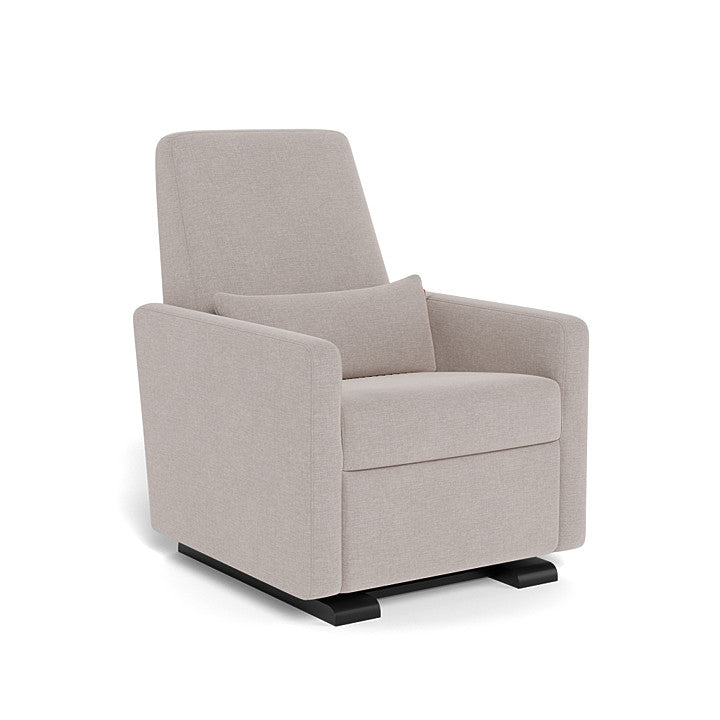 Monte Design - Motorized Grano Glider Recliner - Espresso Base-Chairs-Sand Heathered-Posh Baby