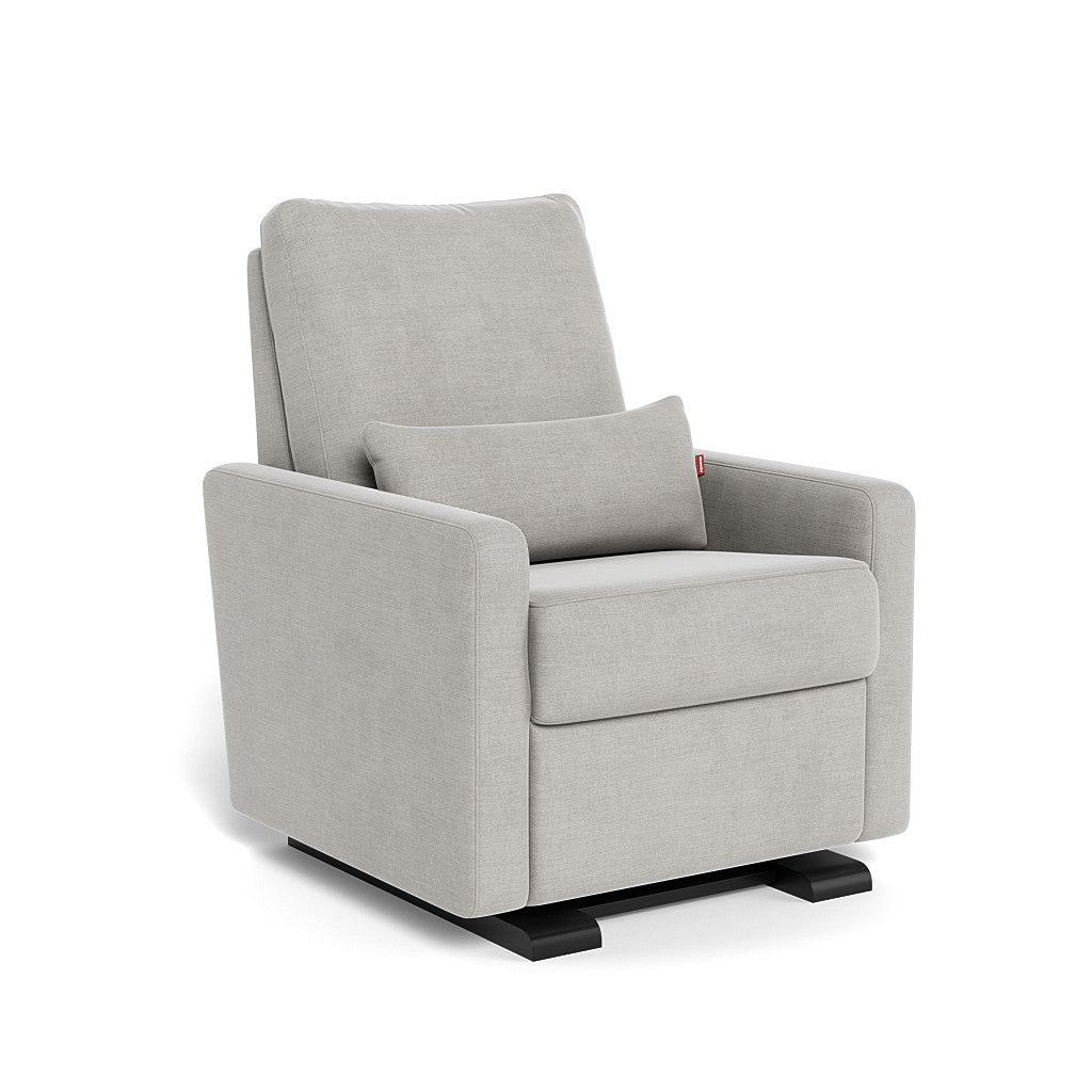 Monte Design - Motorized Matera Glider Recliner - Espresso Base-Chairs-Smoke-Posh Baby