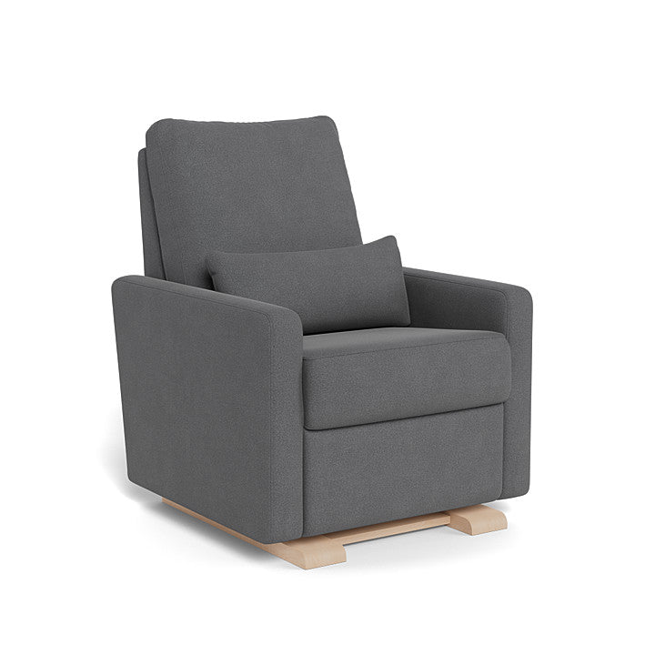 Monte Design - Motorized Matera Glider Recliner - Maple Base-Chairs-Graphite Felt-Posh Baby