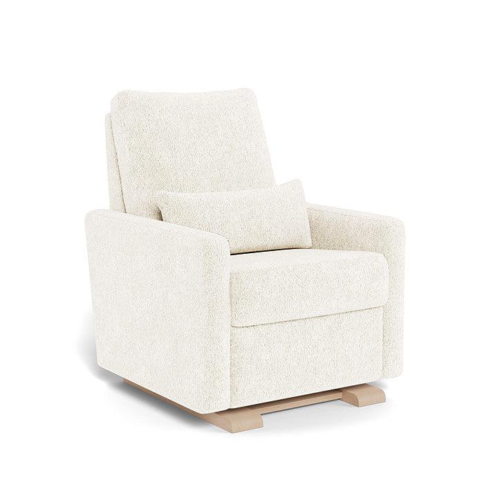 Monte Design - Motorized Matera Glider Recliner - Maple Base-Chairs-Sheepskin-Posh Baby