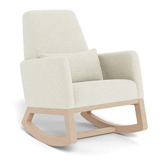 Monte Design - Quick Ship Joya Rocker - Faux Sheepskin + Maple Base-Chairs-Posh Baby