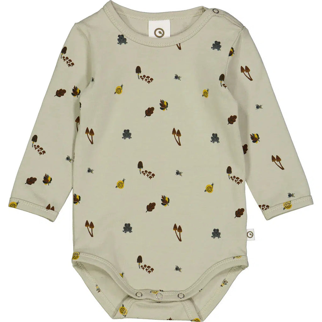 Musli - Organic Cotton Bodysuit + Pant Set - Forest-Sets-9-12M-Posh Baby