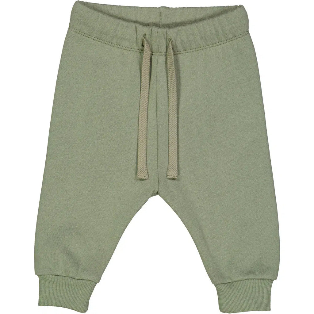 Musli - Organic Cotton Sweatpants - Green-Bottoms-0-3M-Posh Baby