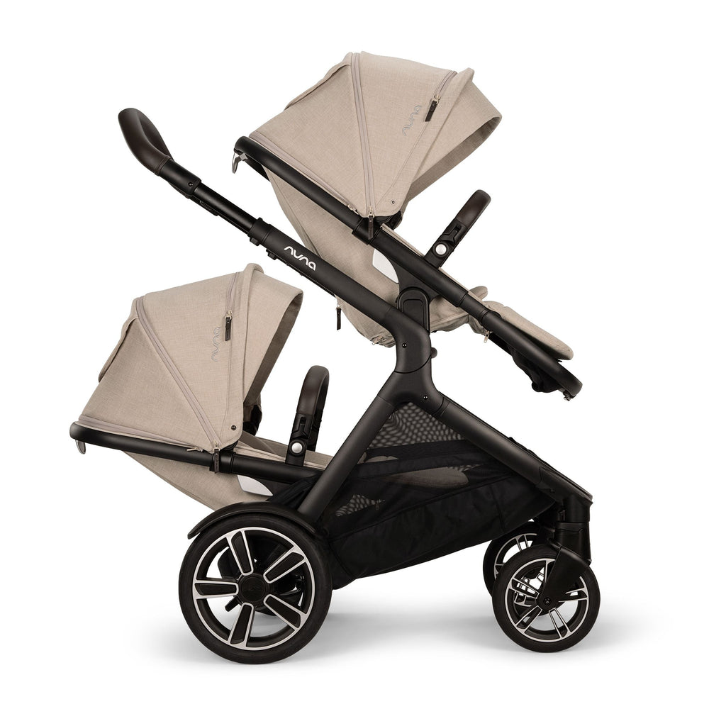 Nuna - Demi Next Sibling Seat - Biscotti-Stroller Second Seats-Posh Baby