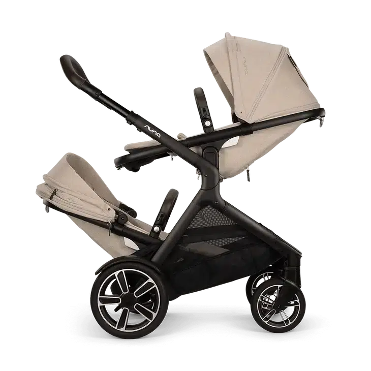 Nuna - Demi Next Sibling Seat - Biscotti-Stroller Second Seats-Posh Baby