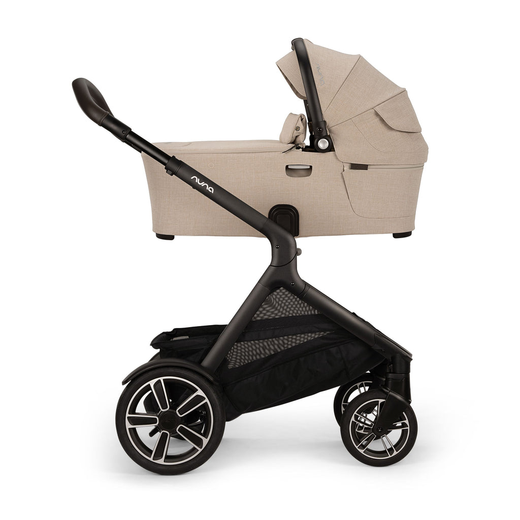 Nuna - Demi Next Stroller + Rider Board - Biscotti-Single-to-Double Strollers-Posh Baby