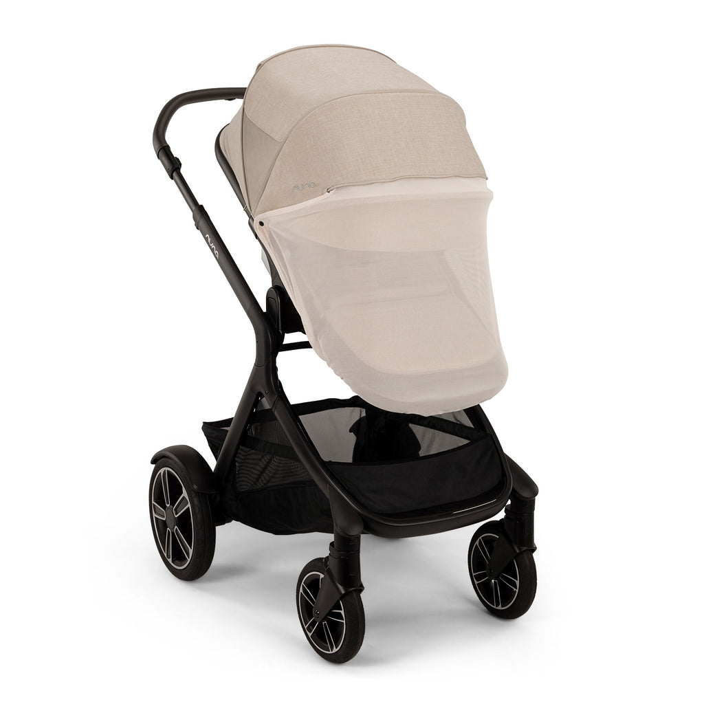 Nuna - Demi Next Stroller + Rider Board - Biscotti-Single-to-Double Strollers-Posh Baby