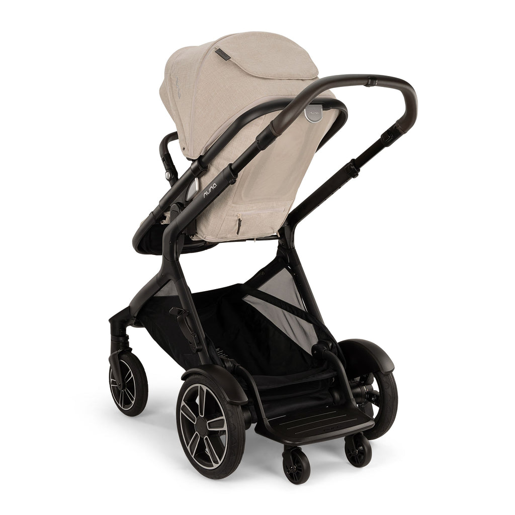 Nuna - Demi Next Stroller + Rider Board - Biscotti-Single-to-Double Strollers-Posh Baby