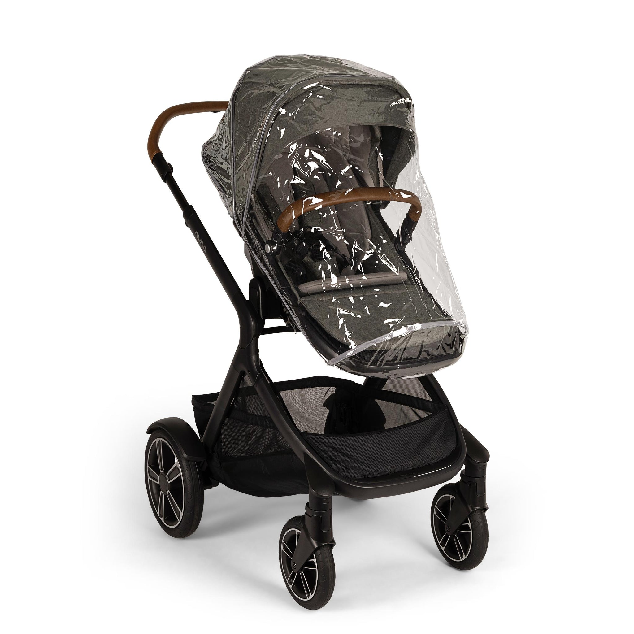 double stroller with riding board Nuna DEMI Next Stroller + Rider Board