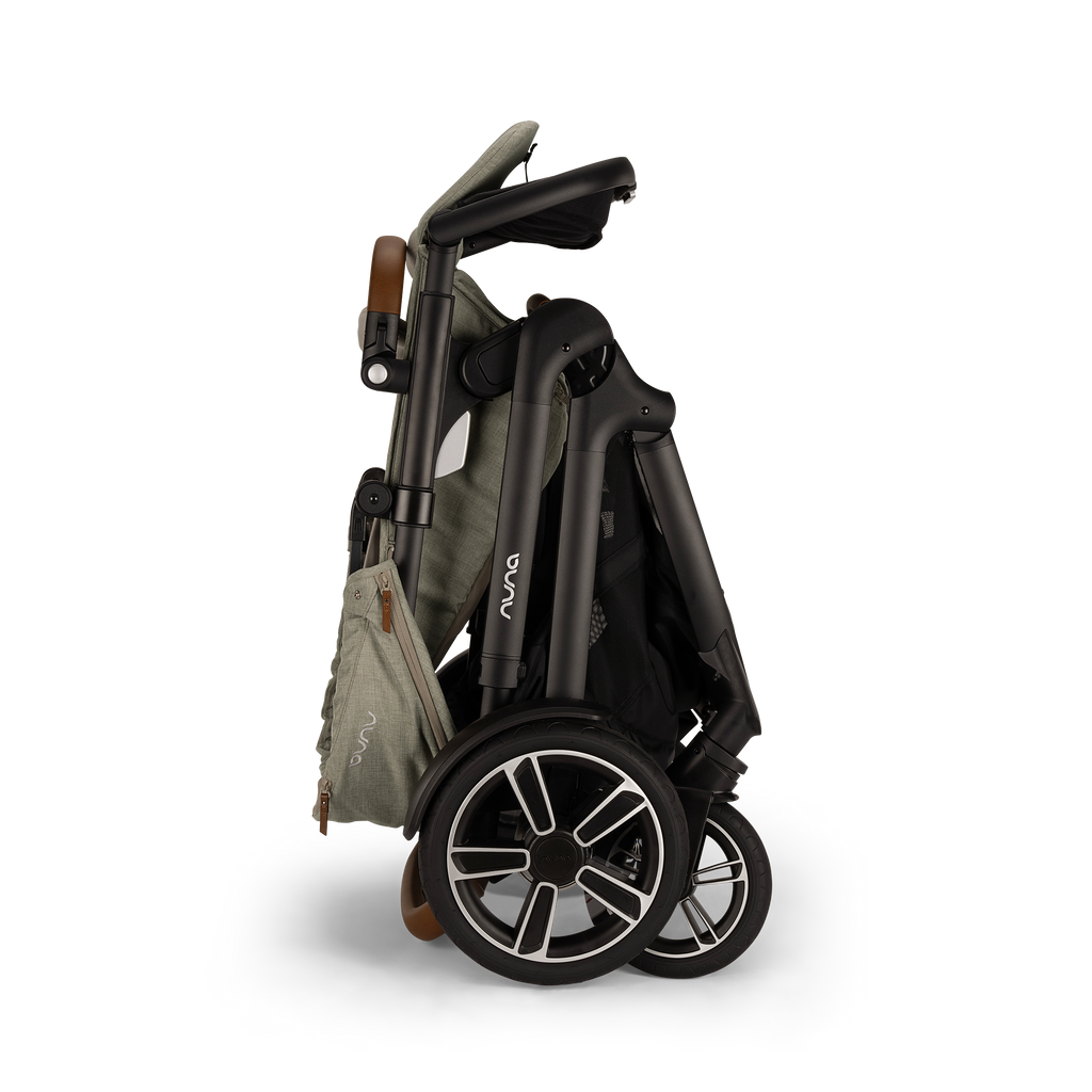 Nuna - Demi Next Stroller + Rider Board - Hazelwood-Single-to-Double Strollers-Posh Baby