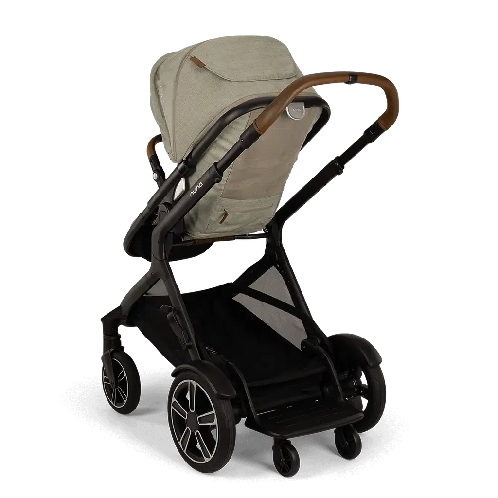 Nuna - Demi Next Stroller + Rider Board - Hazelwood-Single-to-Double Strollers-Posh Baby