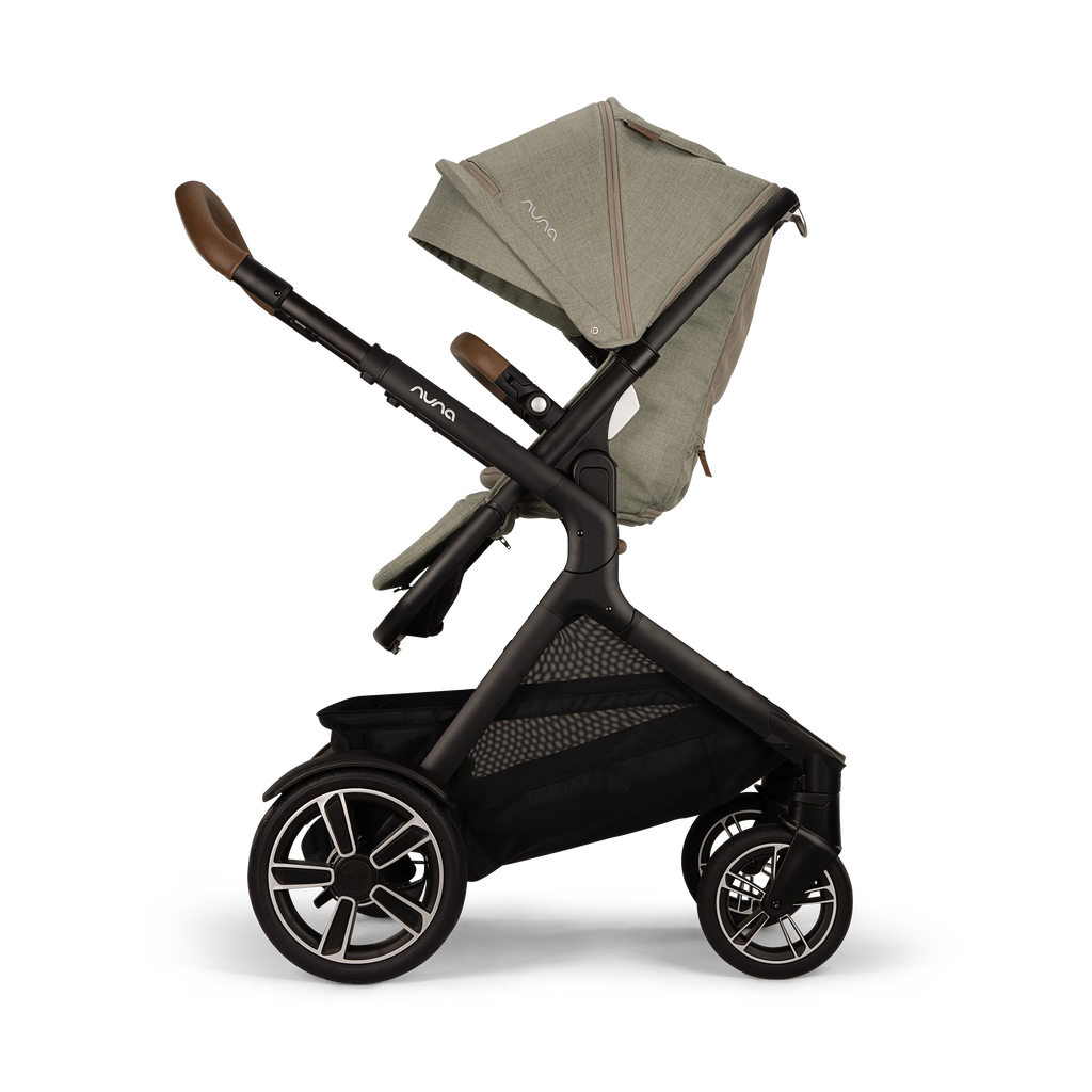 Nuna - Demi Next Stroller + Rider Board - Hazelwood-Single-to-Double Strollers-Posh Baby