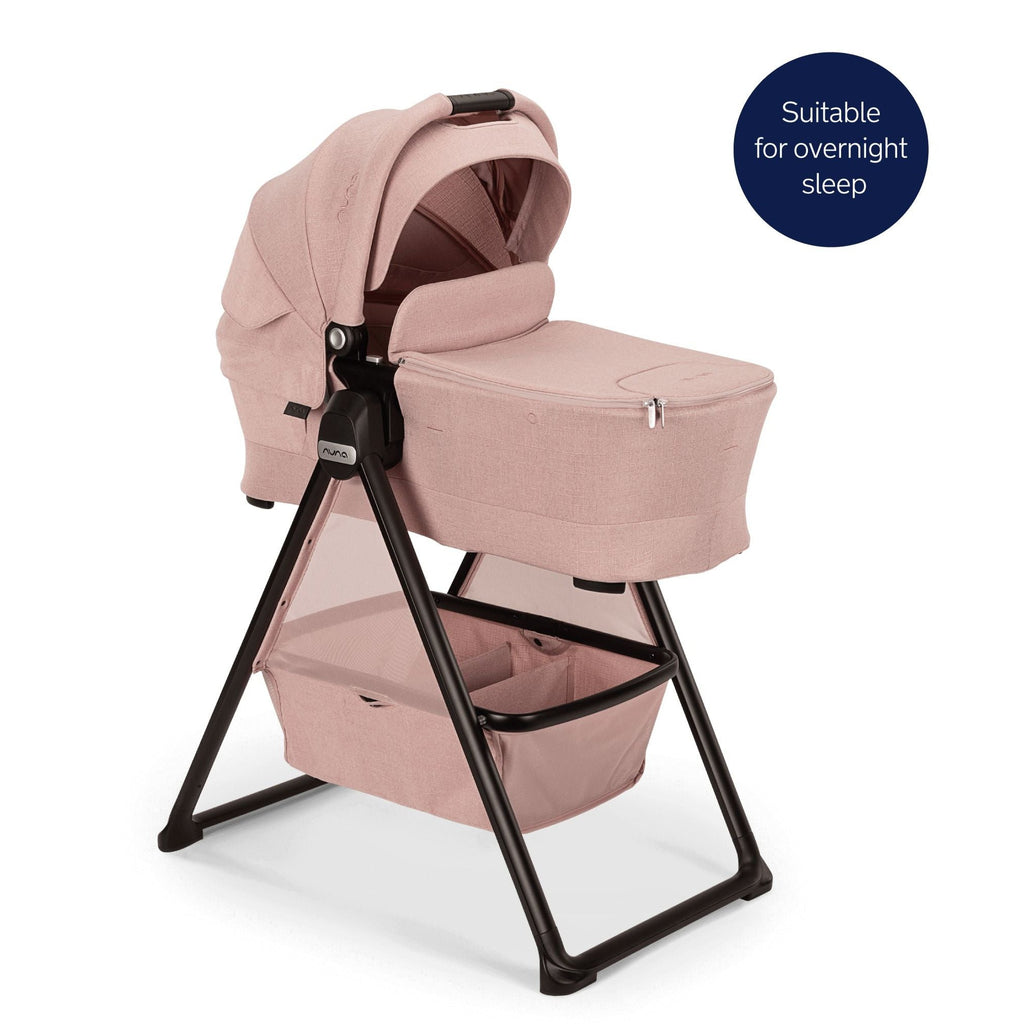 Nuna - LYTL™ Bassinet + Stand (for TRIV + SWIV) - Thistle-Stroller Bassinets + Stands-Posh Baby