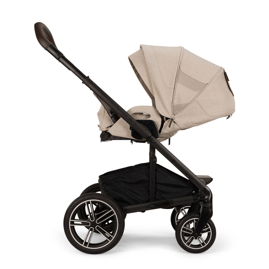 Nuna - Mixx NEXT Stroller - Biscotti-Full Size Strollers-Posh Baby