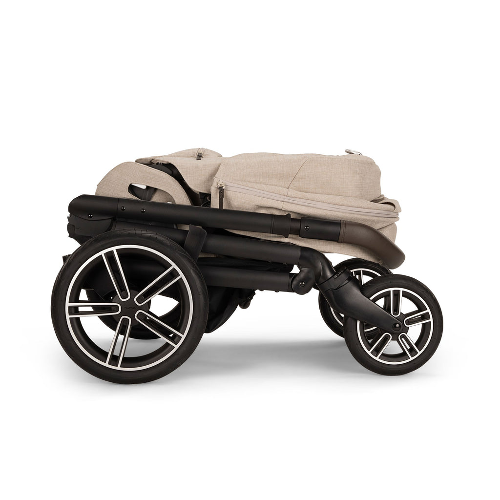 Nuna - Mixx NEXT Stroller - Biscotti-Full Size Strollers-Posh Baby