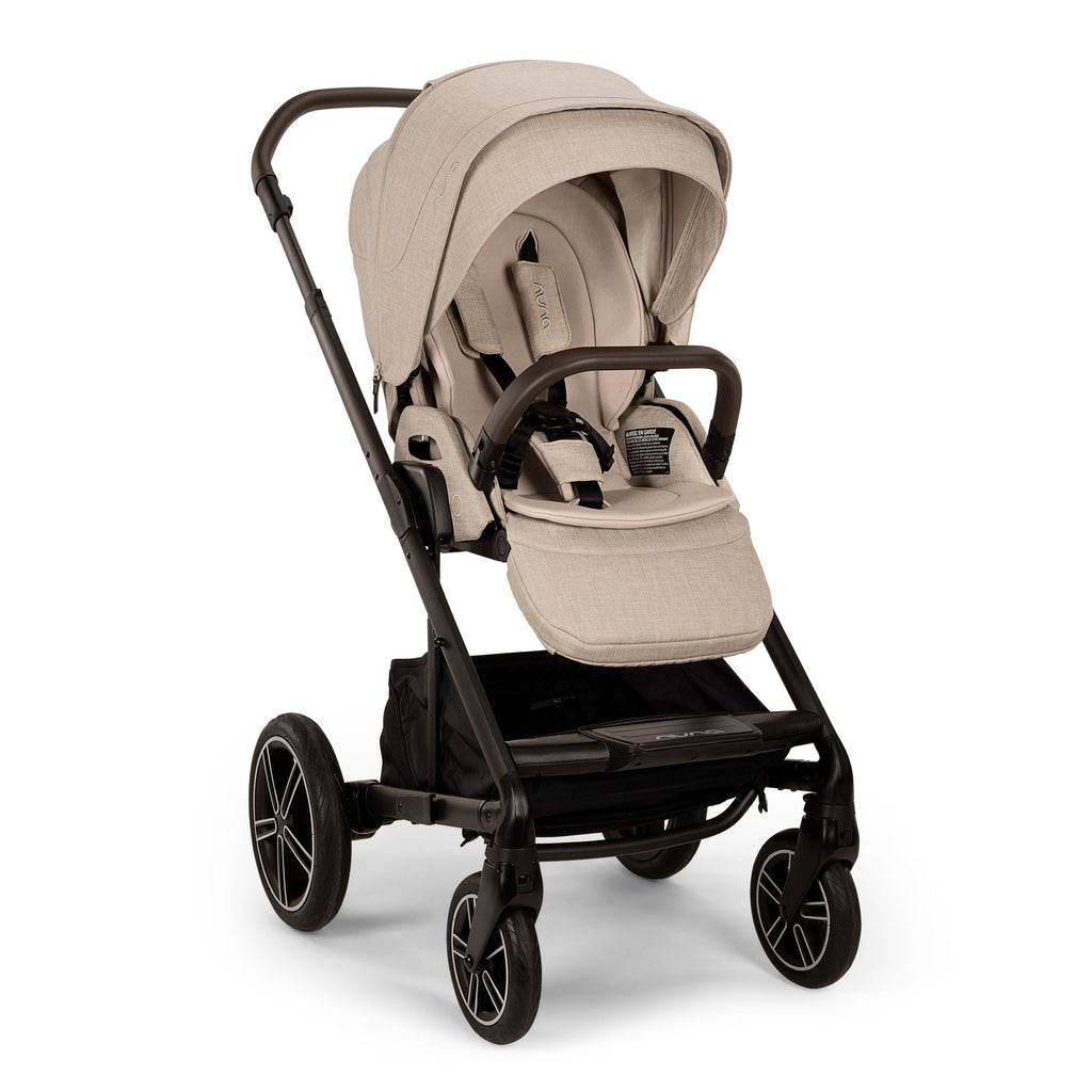 Nuna - Mixx NEXT Stroller - Biscotti-Full Size Strollers-Posh Baby