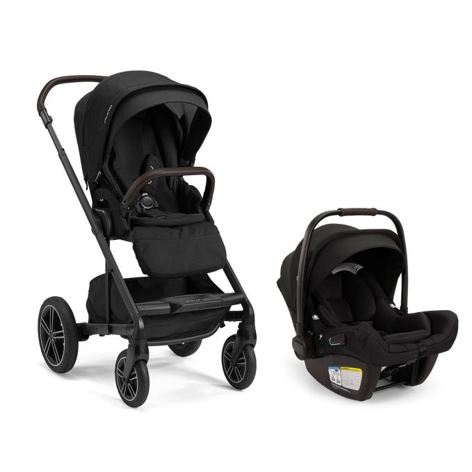 MIXX Next + PIPA Aire RX Travel System by Nuna Caviar/Chocolate