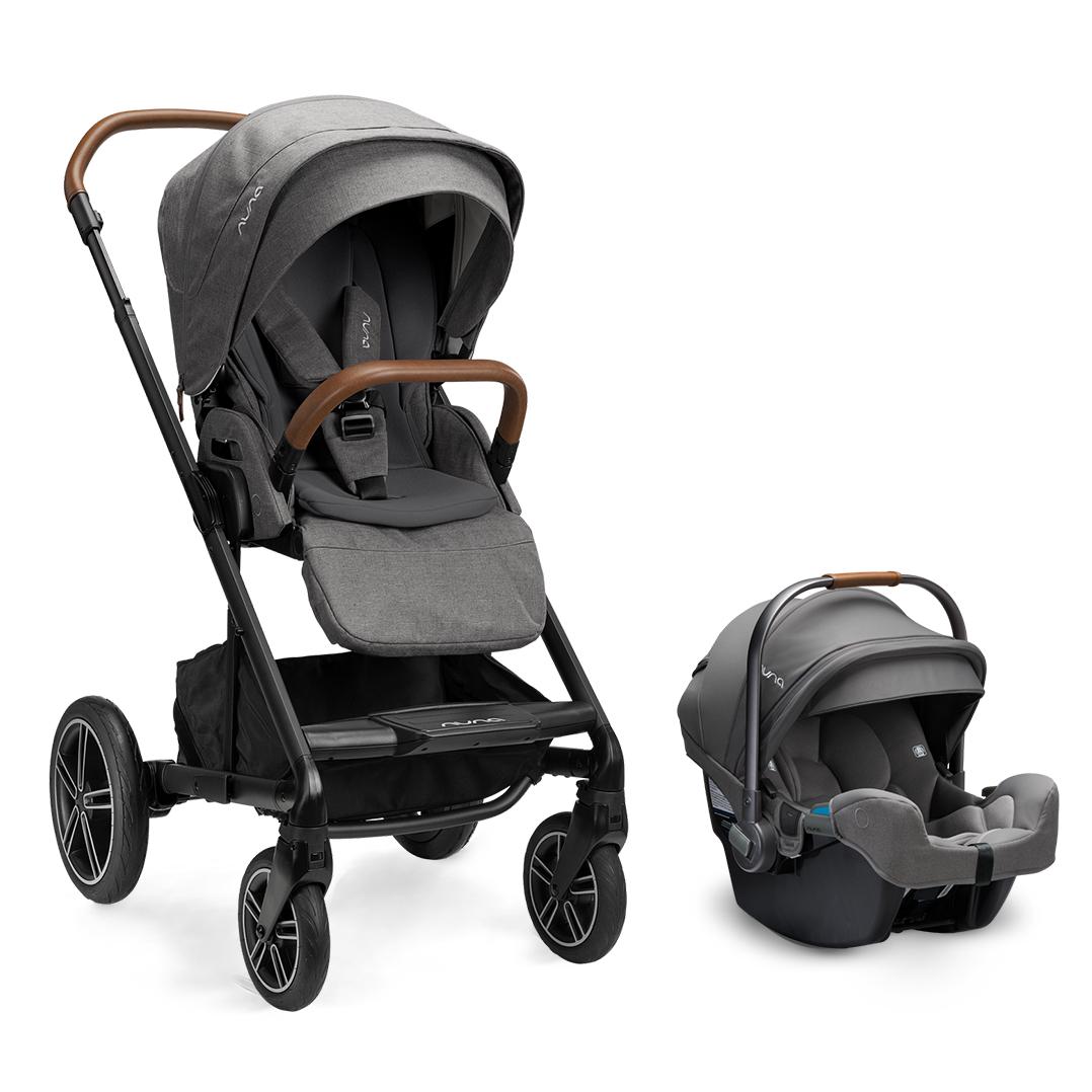 nuna mixx stroller bundle Nuna MIXX Next Stroller + PIPA RX Travel System Granite