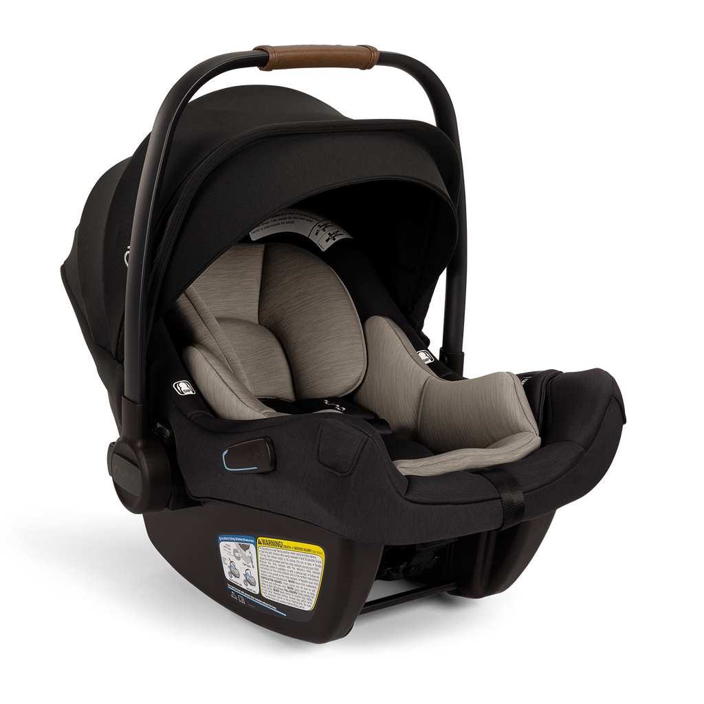 Nuna - Pipa Aire Infant Car Seat + Pipa Base - Caviar-Infant Car Seats-Posh Baby